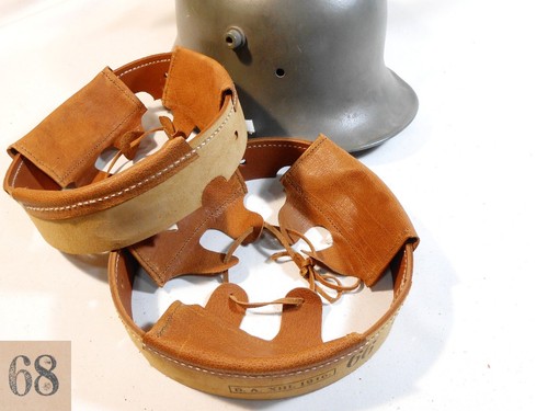 Stahlhelm m16 gealtertes leder - m16,
