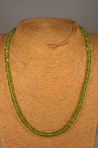 Peridot kette collier 105 - kette, ct