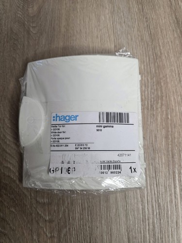 Hager miniverteiler tür - hager, miniverteiler-tür