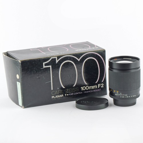 Zeiss planar 100mm boxed - zeiss, t*