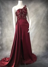 Burgundy abendkleid 36 38 - abendkleid, 36/38