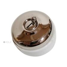 LUX Lichtschalter Messing