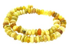 Gelber opal perlen - opal,