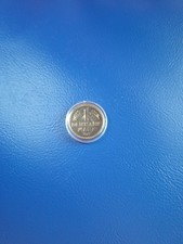 1 DM 1972 vergoldet –