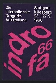 Reklamemarke stuttgart - reklamemarke,