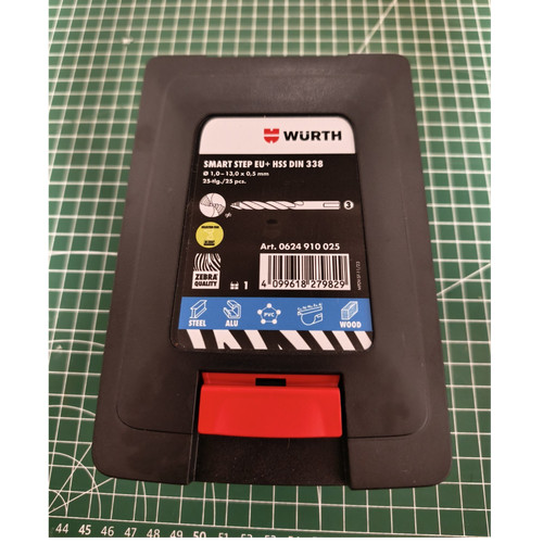 Würth spiralbohrer set - set, hss