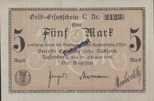 Rastenburg magistrat 5 - rastenburg,