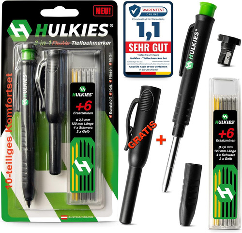 Tieflochmarker - 3-in-1, –