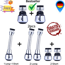 2X Wasserhahn Aufsatz
