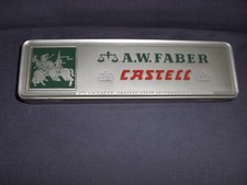 A.W. FABER CASTELL Blechbox mit 12 Buntstiften siehe Beschreibung und Bilder