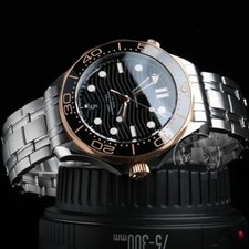 316L Edelstahl Uhrenarmband passend für Omega Seamaster 300 Observatory 210 A...