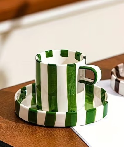 Keramiktassen set bunte - keramiktassen,