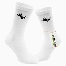 Socken Skydiving Silhouette