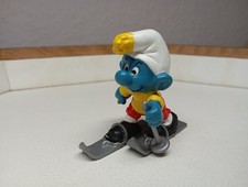 Schleich Superschlumpf Sport Skier - 40205 - Peyo Schlümpfe Skifahrer Stöcke