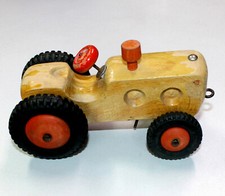 Alter Antiker Holz Trecker