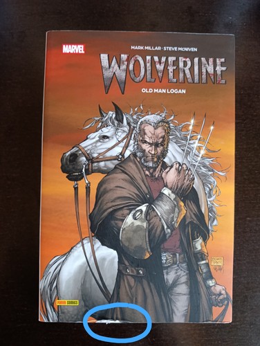 Comic wolverine old - old, man