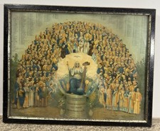 Feine Lithographie Ende 19