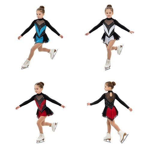 Mädchen eislauf trikot - mädchen, eislauf-trikot