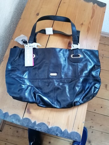 Handtasche damen schwarz leder - handtasche,