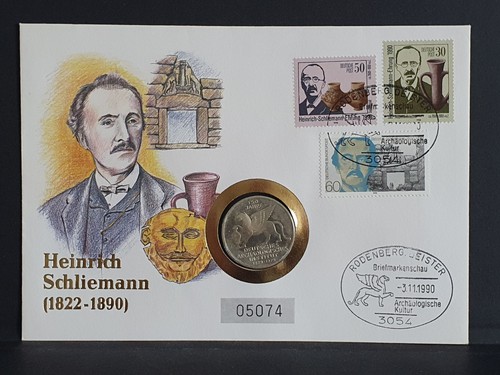 Numisbrief heinrich schliemann - numisbrief,