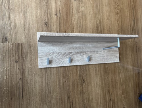 Wandgarderobe aus massivholz - aus,