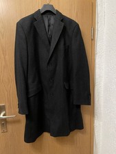 Herren Schurwolle Mantel