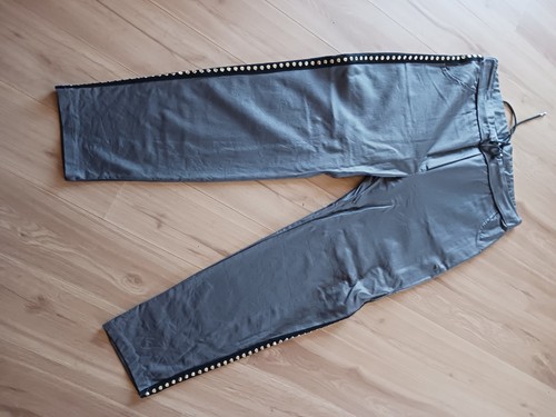 Hose lederimitat mit nieten - mit, an