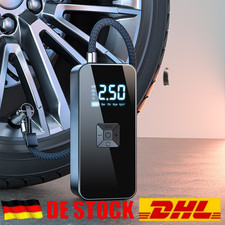 150PSI LCD Elektrische Akku Luftpumpe Auto Fahrrad Reifen Druckluft Kompressor