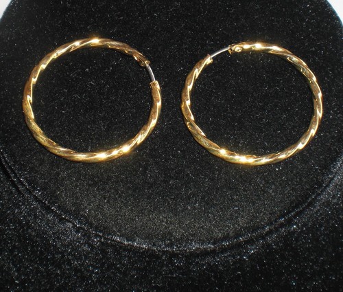 Creolen modeschmuck goldfarbig - modeschmuck,