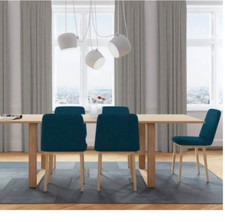 Kvadrat Kinnasand Navy Rug