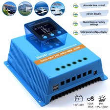 60-100A MPPT Solar Regler 12V