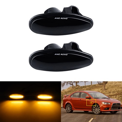 Smoke schwarz led - 2x,