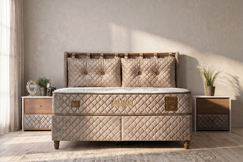 Bambi boxspringbett 180x200 - boxspringbett, cm