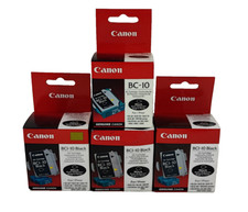1x Orig. Canon BC-10 Druckkopf + 3x BCI-10 Black Tinte f. Canon BJ-30 Satz Set
