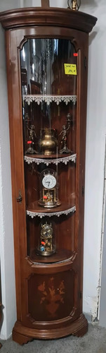 Eckvitrine stilmöbel - eckvitrine,