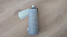 ♻️ equa®️ Glasflasche 750ml mit Filzhülle / Unbenutzt Top Zustand