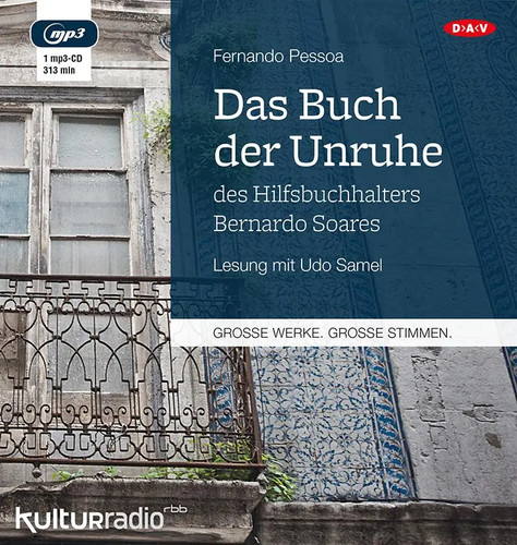 Das buch der unruhe des - buch,