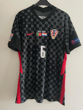 Croatia Jersey, Kroatien Trikot, Maglia, Lovren, Match, Signed 