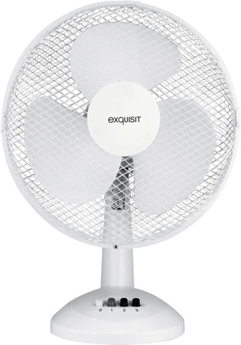 Tischventilator 40cm weiß 50w - 40cm,