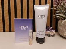 Luxusproben Giorgio Armani Code Bodylotion & Parfum Probe set