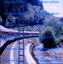 6x6 Dia! DBAG, IC 703 Therese Giehse Bln-Mü am ehemaligen Todesstreifen