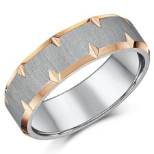 7 mm IP Roségold Kante Titan