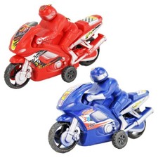 Spielzeug Motorrad  mit Friktionsantrieb - ca. 16 cm lang 2 Farben
