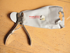 Nagelzange, Nagelknipser, Nagelschere MALTESER Solingen, 10 cm, inkl. Hülle
