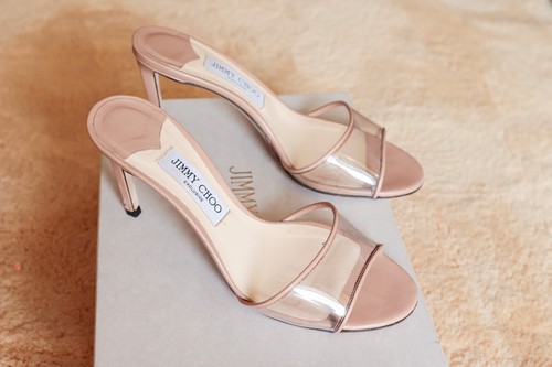 Jimmy choo mules nude - jimmy, mules,