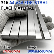 Flachstahl Edelstahl V4A