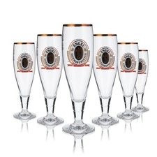 6x Engel Bierglas 0,2l
