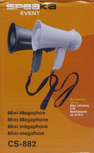 Mini megaphon speaka - megaphon, mit