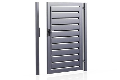 Moderner metall gartentor - moderner,