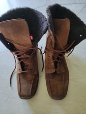 Esprit braune Damen Wildlederstiefel gr.39 sehr gut erhalten